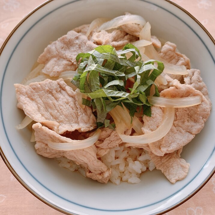 【春のメイン料理】新玉ねぎの豚丼
